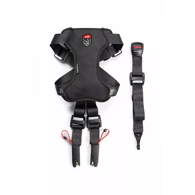 Dog Harness ZOLUX TRAVEL SAFE M black — size M, travel safety harness