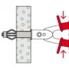 Plier Fischer 62320 Handle colour Black Red