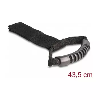 DeLOCK Carrying Strap L 435 x W 50 mm black 2 pieces