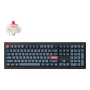 Mechanical full-size keyboard Keychron V6 Max — RF Wireless + Bluetooth, RGB backlight, Black/Grey