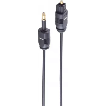 shiverpeaks BS69012-0.5 Audio-Cable 0,5 m TOSLINK 3.5mm Black (BS69012-0.5)