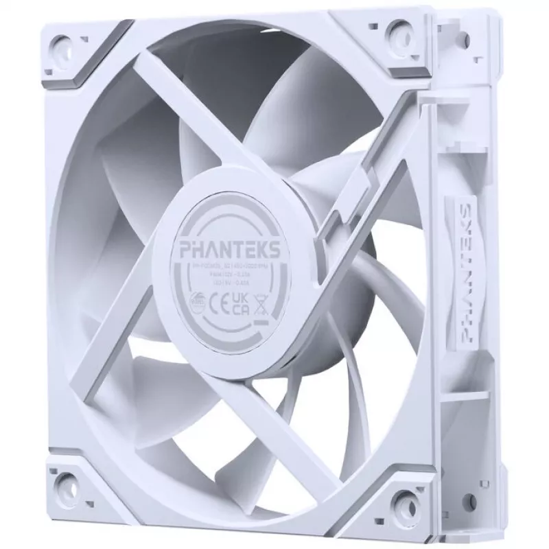 Phanteks M25 Gen2 120mm PWM ARGB Case Fan - White
