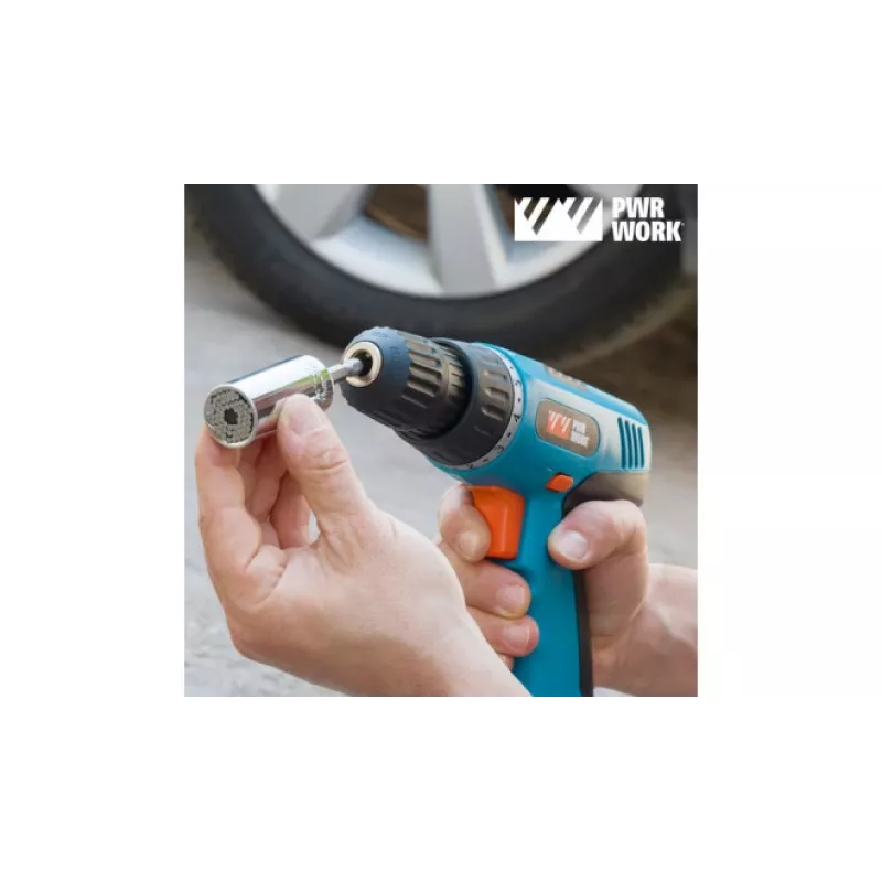 Universal socket wrench PWR Work adjustable model durable