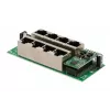 Extralink ACTIVE POE INJECTOR 4 PORT GIGABIT 802.3AT/AF 1 Gbps 48 V