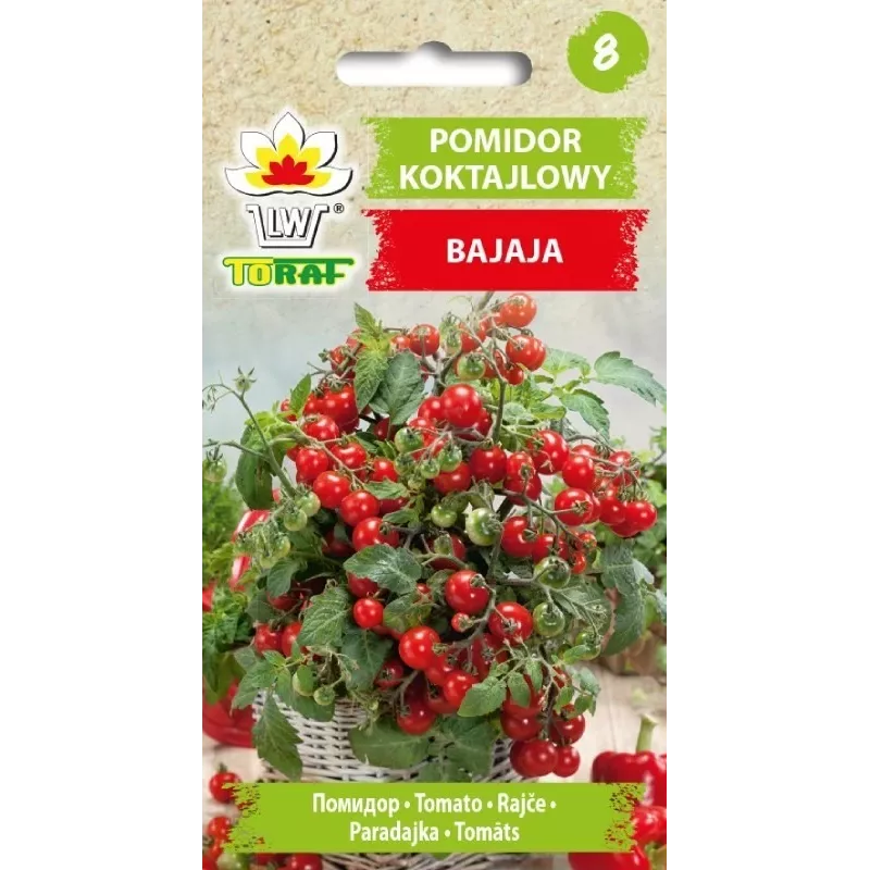 Bajaja Cherry Tomato Toraf Vegetable Seeds, 0.3g Pack