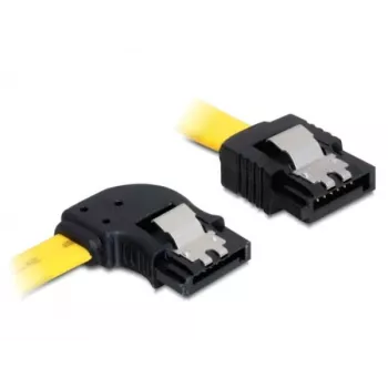 SATA Cable Male/Male DeLOCK 82824 0.3m Yellow