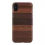 Smartphone case man and wood for iPhone X/XS — fango black