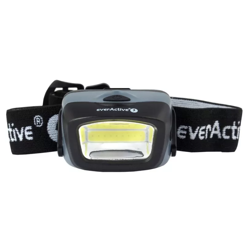 Headband flashlight everActive HL-150, headlamp, 150 lm, 3 W, IPX4, 3×AAA, black
