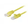 Lanberg PCU6-20CC-0100-Y Cat.6 UTP Patch Cable, 1 m, Yellow, 10-pack