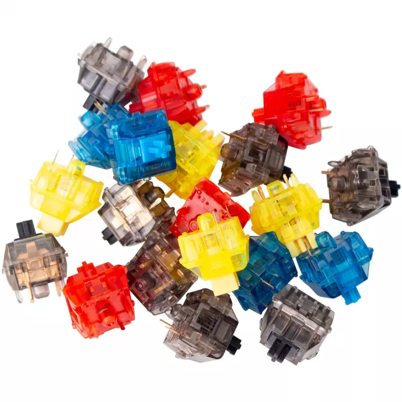 Keyboard switches Keychron G36 Yellow Plastic Hot-Swappable