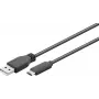 Wentronic 55469 USB Cable Black