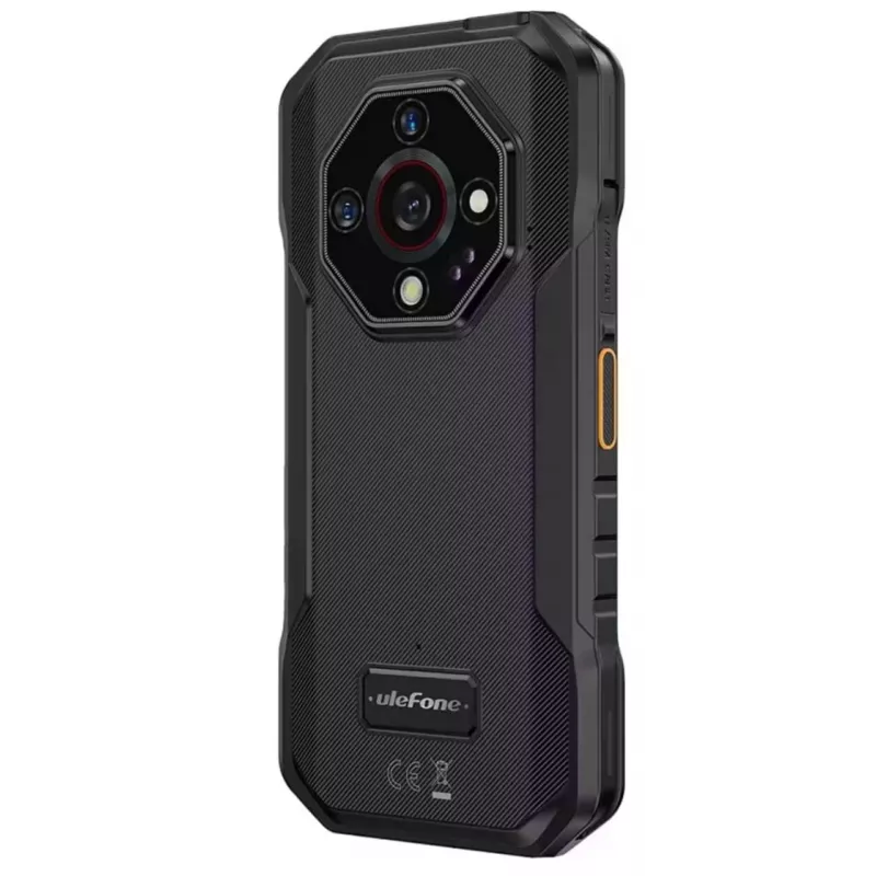 Smartphone UleFone Armor X32 — 5.65 inch (14.3 cm), Android 14, 6 GB RAM, 128 GB, 48 MP triple camera, 5500 mAh, IP68/IP69K, Dual SIM, Black