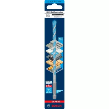 Drill bit Bosch Expert HEX-9 O 6.5 mm, working length 90 mm, hex shank