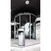 Trash Can Durable 333023 17 L Round Metal Silver