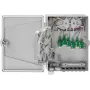 Distribution box Rutenbeck APL 6xLC-D OS2 APC surface mount, light grey RAL 7035