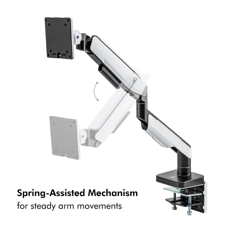 Monitor mount, 17-49 inch gaming, gas spring