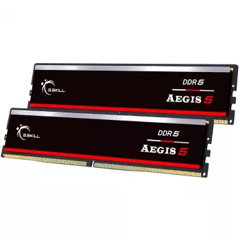 DIMM 64 GB DDR5-5600 (2x 32 GB) Dual-Kit, Arbeitsspeicher schwarz, F5-5600J3636D32GX2-IS, Aegis 5, INTEL XMP, AMD EXPO