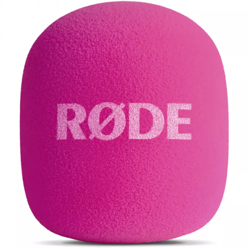Interview GO handheld interview microphone by Rode, pink