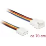 Internal Power Cable DeLOCK 85363 0.7m 4-pin PWM