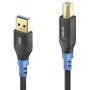 USB cable PureLink FI-U200-015 1.5m USB A USB B USB 2.0 Black Blue