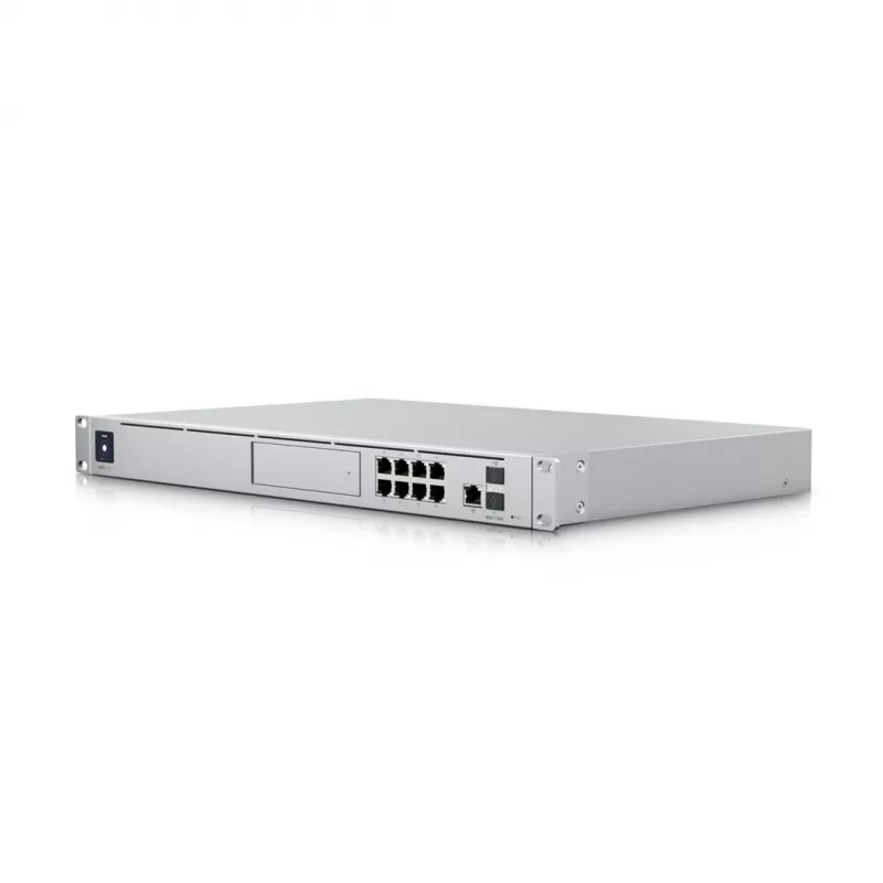 Gateway UBIQUITI Dream Machine Special Edition — rack 1U, 8x RJ-45 LAN, PoE, 1.7 GHz CPU, 4 GB DDR4, 16 GB flash, 3.3 cm touchscreen