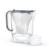 Water filter jug BRITA Style Essential 2.4 L Graphite — pitcher with MAXTRA cartridge, Smart Light, 1.4 L filtered capacity