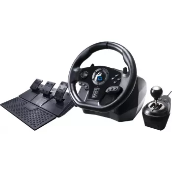 Steering wheel + Pedals Subsonic GS850-X Black 270° rotation USB