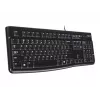 K120 Corded Keyboard, wired, USB, QWERTZ, black