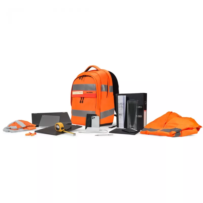 Dicota HI-VIS - V2 - notebook backpack - 39.6 cm (15.6 inch)