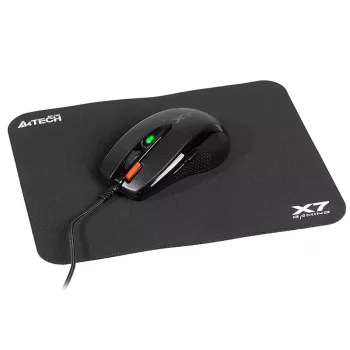 Gaming mouse A4Tech X-7120 USB Type-A ambidextrous 2000 DPI, 3 ms, wired, black
