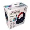 Rebeltec stereo headphones with microphone SHARK — wired on-ear design