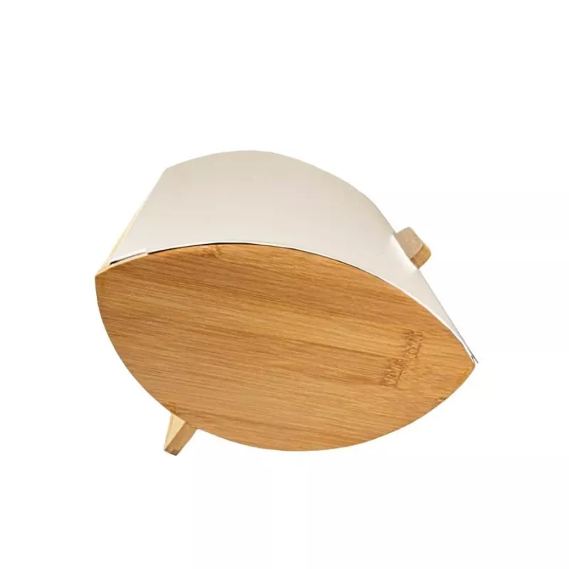 Maestro MR-1775-IVORY bread box Other Ivory, Wood Bamboo, Metal