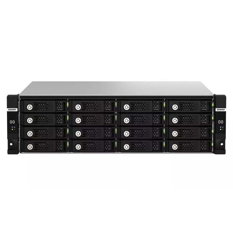 QNAP TL-R1620Sdc HDD/SSD enclosure Black 2.5/3.5 inch