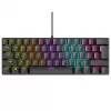 Mechanical keyboard RAMPAGE PLOWER K60 with Blue switches and RGB backlight