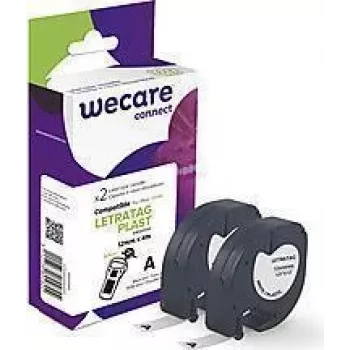 Label-making tape Armor K80005W4 Black on white