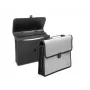 Handbag Forpus, A4, 3 compartments, plastic, black 0822-015
