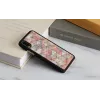 Protective smartphone case iKins for iPhone XS / iPhone X, diamond pattern, black