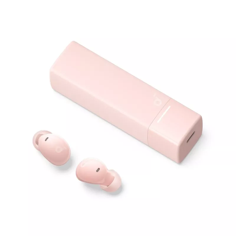 In-ear wireless headset Anker A30i — Bluetooth, intraaural, pink, for calls, music and sport