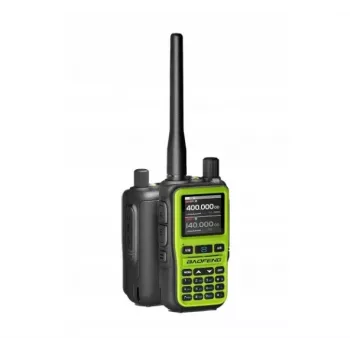 Handheld Walkie-Talkie Baofeng UV-5R EU with USB-C, Bluetooth, VHF/UHF (136–174 MHz), FM 65–108 MHz, 5 W, 1600 mAh, LCD, LED torch