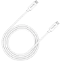 CANYON UC-44, cable, U4-CC-5A1M-E, USB4 TYPE-C to TYPE-C cable assembly 40G 1m 5A 240W(ERP) with E-MARK, CE, ROHS, white