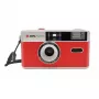 AgfaPhoto 603001 Film Camera Compact Film Camera 35 mm Red - Silver (603001)