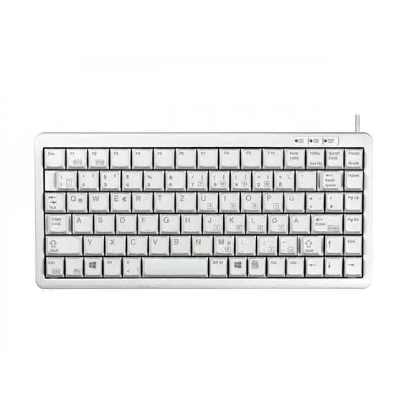 CHERRY Compact , Combo (USB + PS/2) keyboard Office USB + PS/2 QWERTY Grey