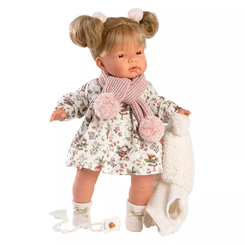 Doll Llorens Joelle 38 cm soft body — Llorens Joelle 38 cm soft-bodied doll