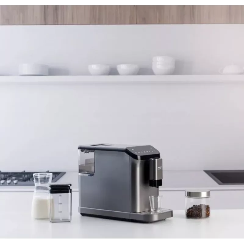Espresso machine Taurus Accento Latte fully-automatic, built-in grinder, 1.5 L water tank, coffee beans input
