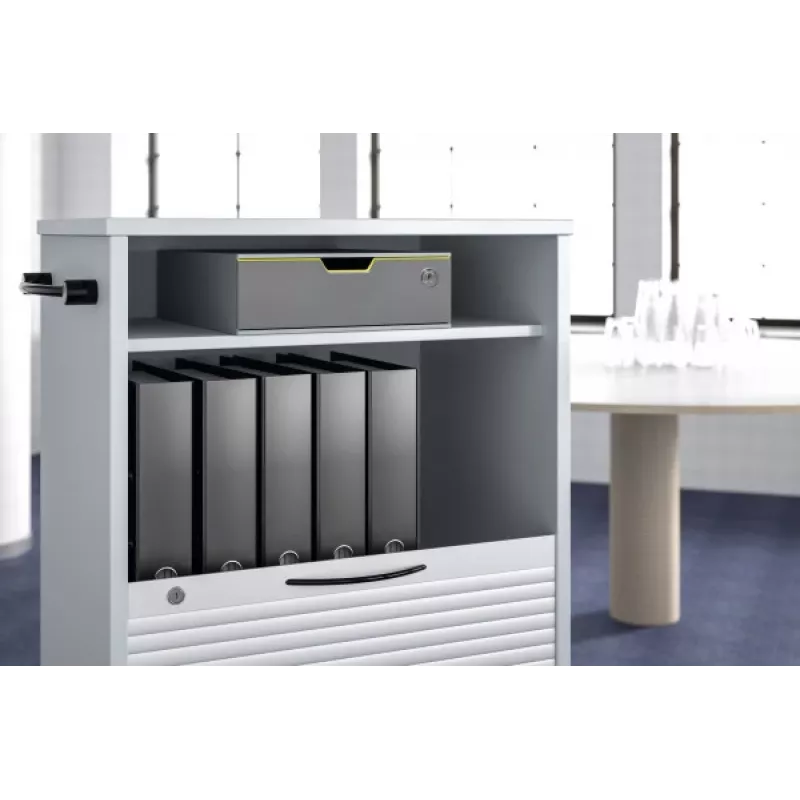 File storage box Plastic Grey Durable 760127