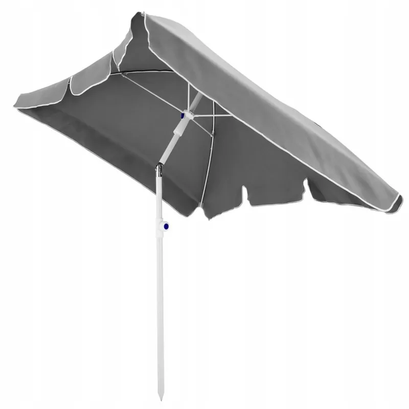Folding garden umbrella Extralink Black Forest 2 m, grey