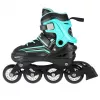 Nils Extreme NH18190 2IN1 Skates BLACK/BLUE SIZE. M (34-38)) With Interchangeable Hockey Skates