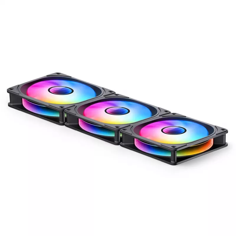 120mm ARGB Case Fan Jonsbo FR-606 Black, 5V 3‑pin connection, model FR-606B