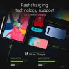 USB-C cable Green Cell KABGCSET02 1.2 m (USB A to USB C, 2.4 A, 480 Mbps) 3-pack with LED backlight