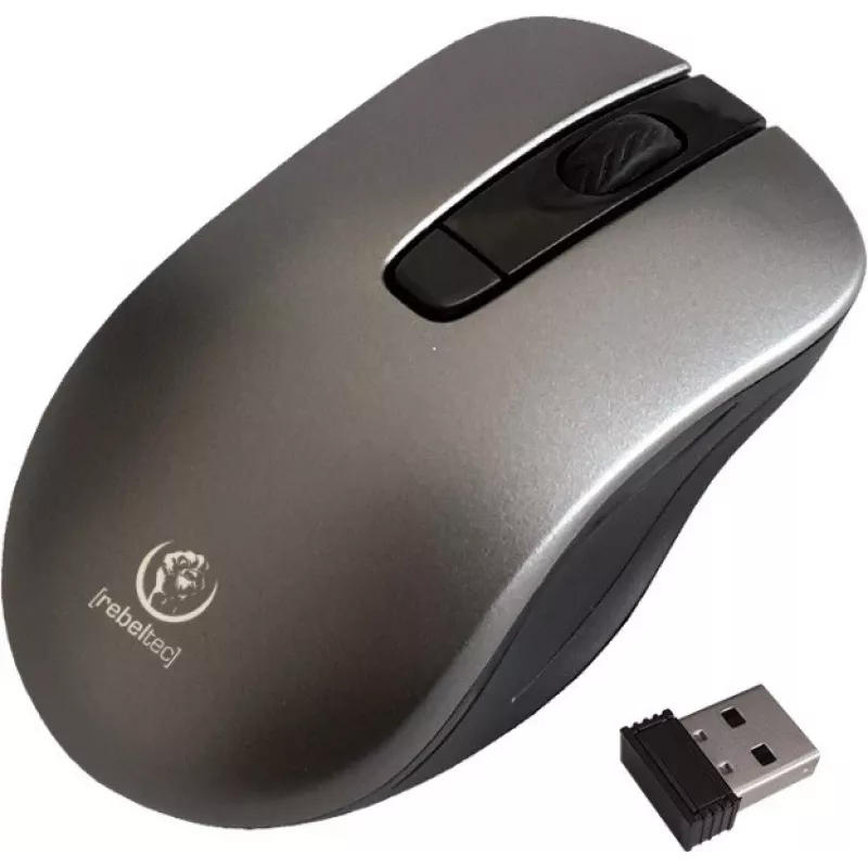 Optical wireless mouse Rebeltec RBLMYS00058 USB